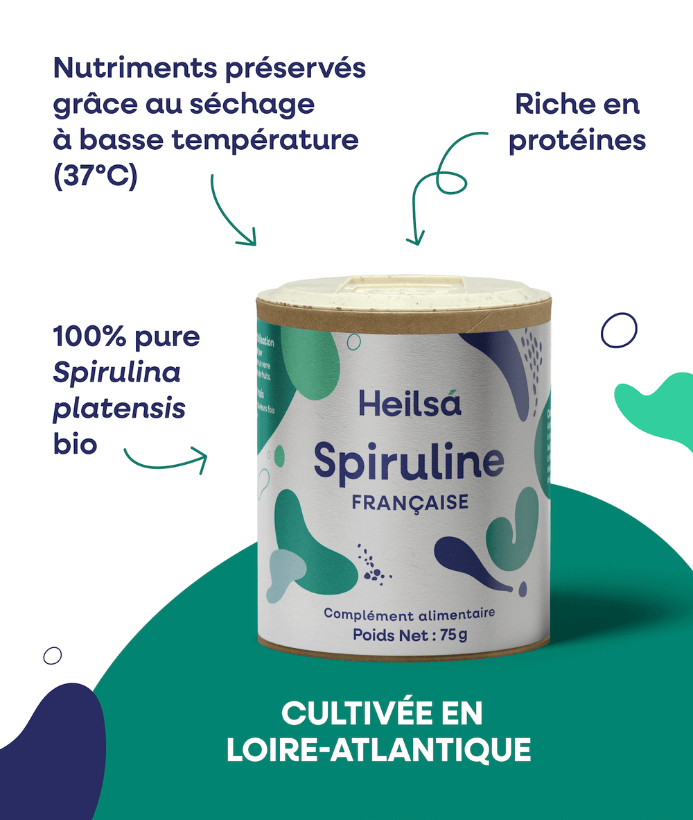Spiruline en comprimés - Origine France