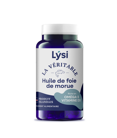 Huile de foie de morue en capsules - La véritable