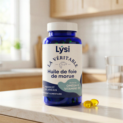Huile de foie de morue en capsules - La véritable