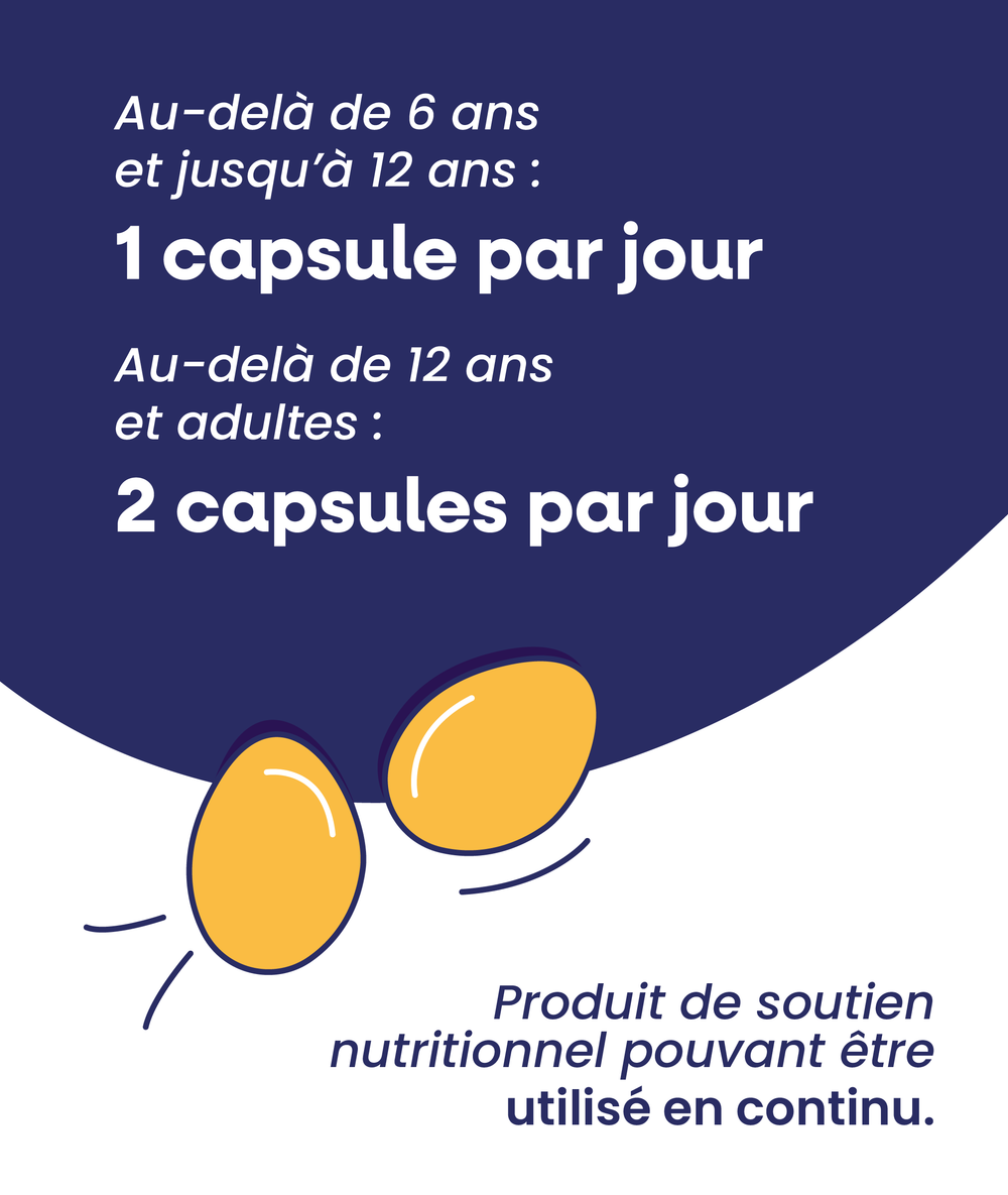 Huile de foie de morue en capsules - La véritable