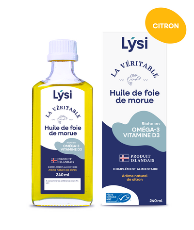 Huile de foie de morue citron - La véritable