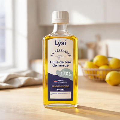 Huile de foie de morue citron - La véritable