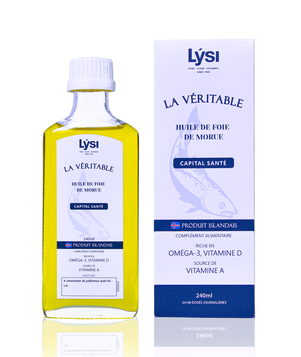 Huile de foie de morue nature - La véritable