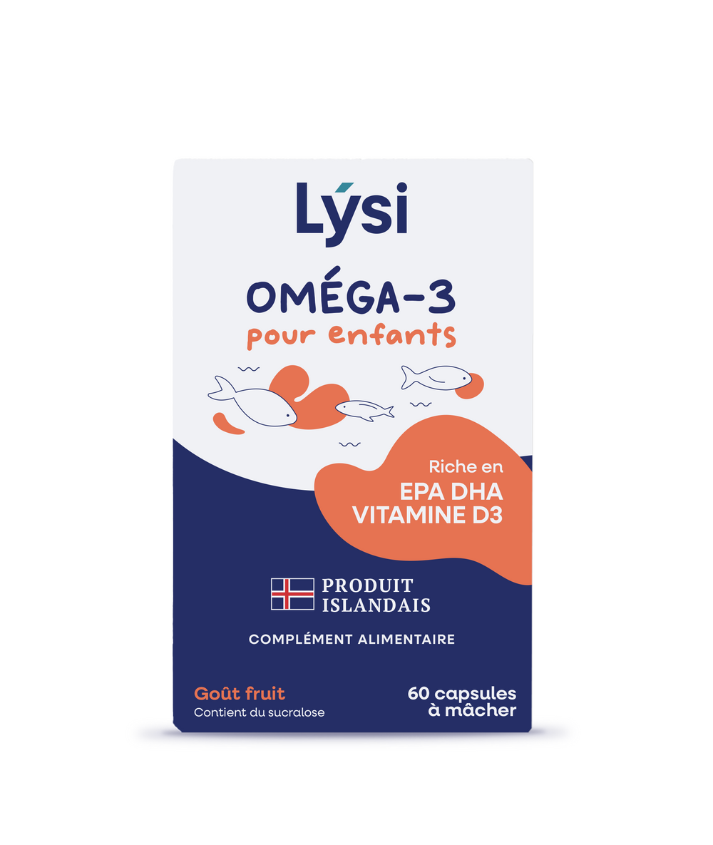 Oméga-3 enfant - capsules à mâcher