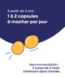 Oméga-3 enfant - capsules à mâcher
