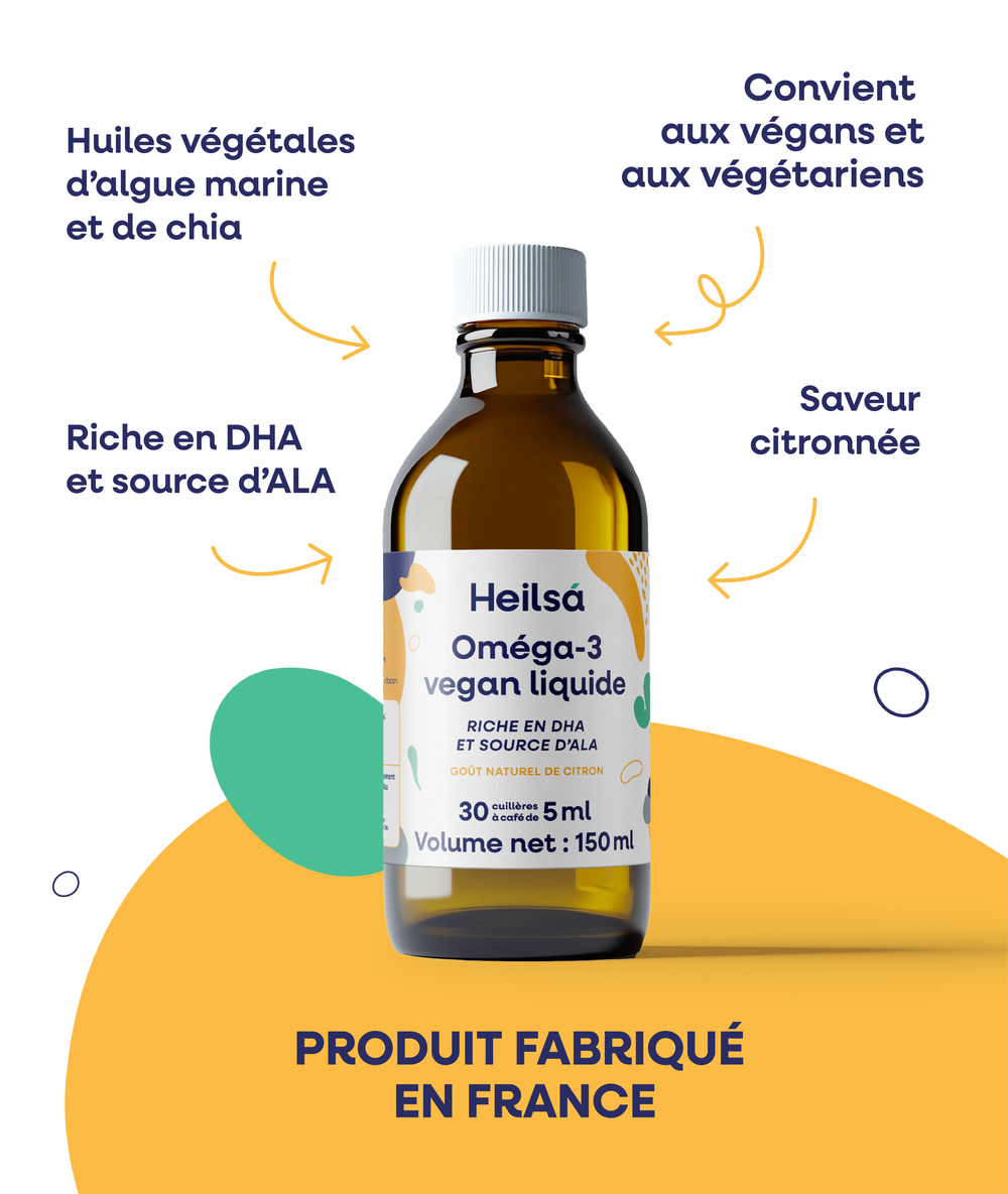 Oméga-3 vegan - liquide