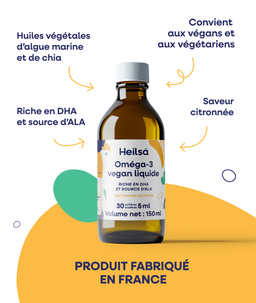 Oméga-3 vegan - liquide
