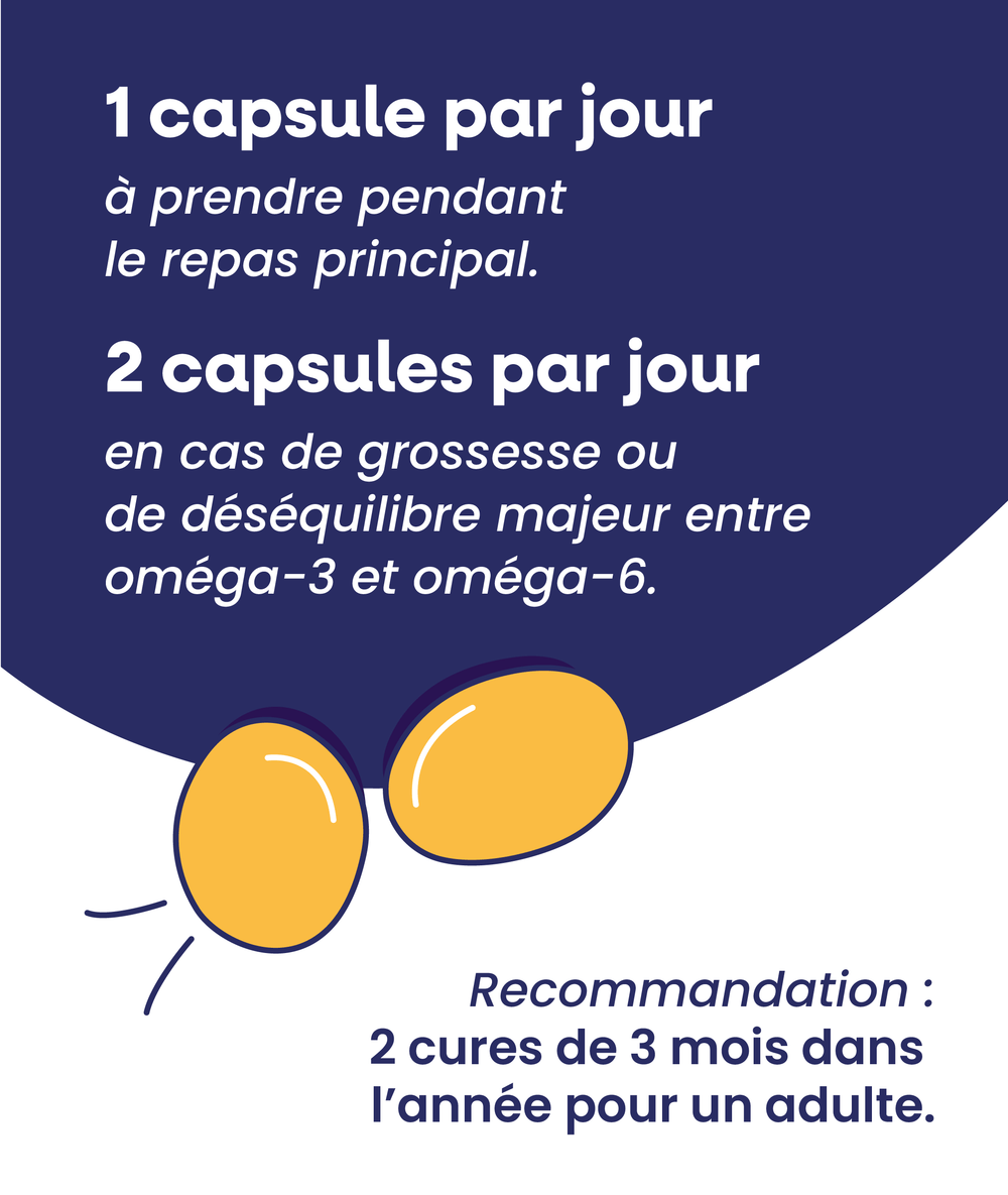Oméga-3 vegan - capsules