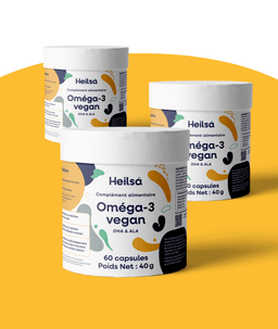 Oméga-3 vegan - capsules x 3
