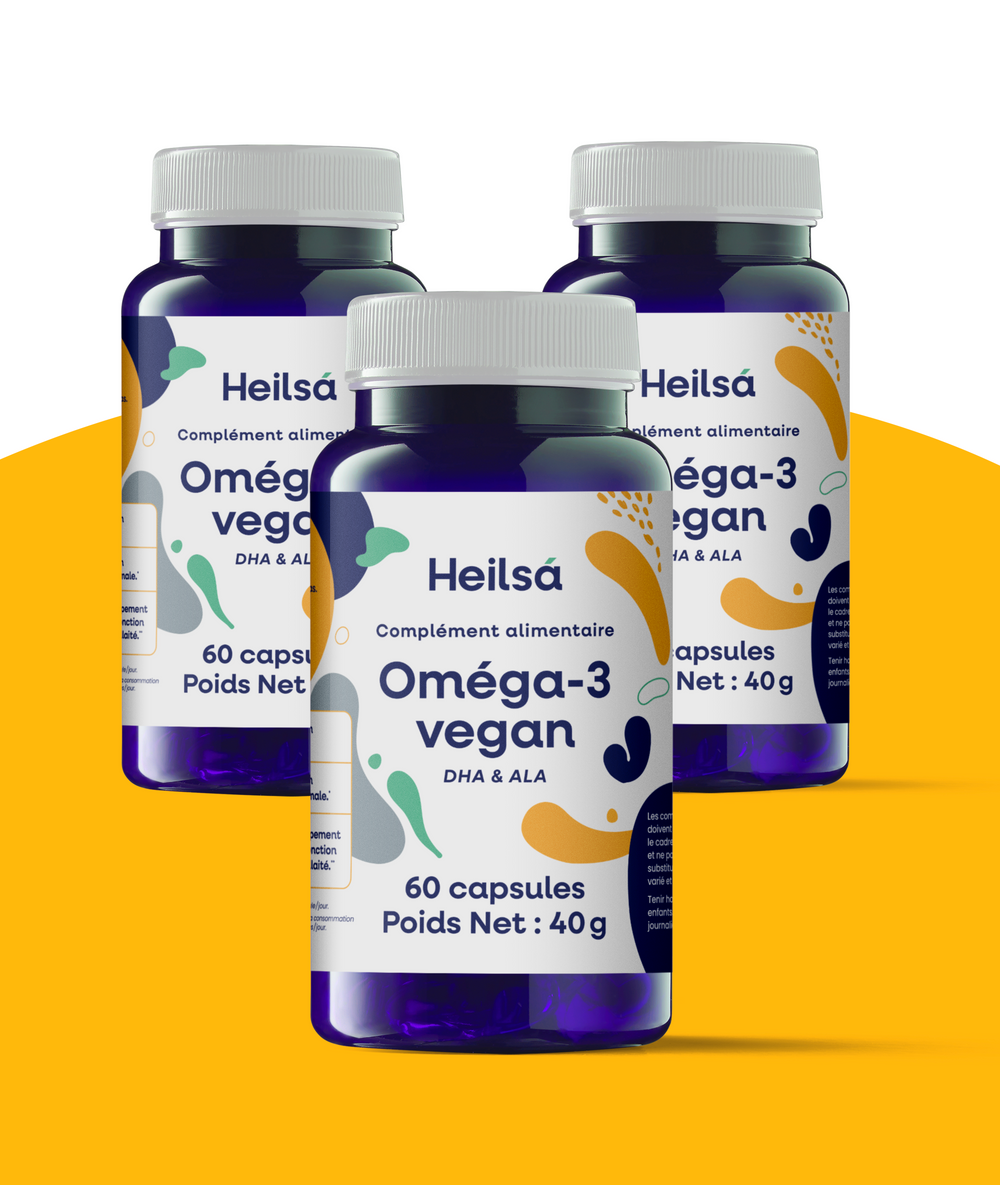Oméga-3 vegan - capsules x 3