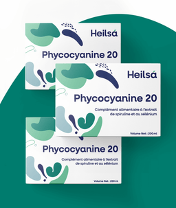 Phycocyanine 20 x 3